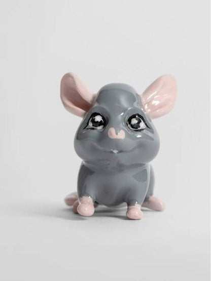Luxury Balenciaga Trending 2025 Happy Rat Stud Earrings