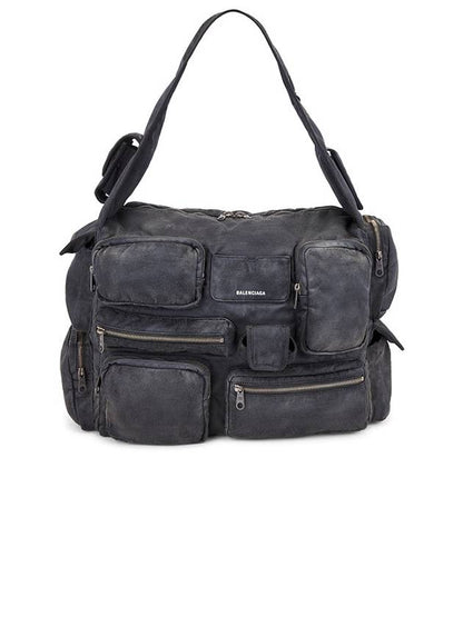Luxury Balenciaga Trending 2025 Superbusy Large Cross Bag Black
