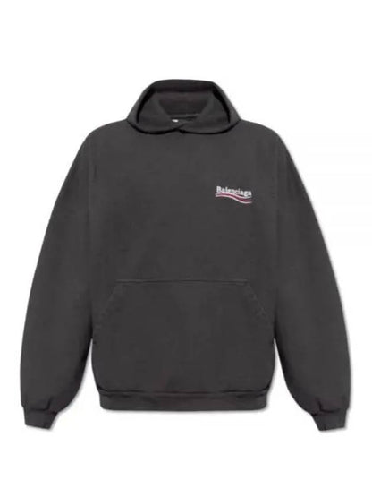 Luxury Balenciaga Trending 2025 Embroidered Logo Cotton Hoodie Grey