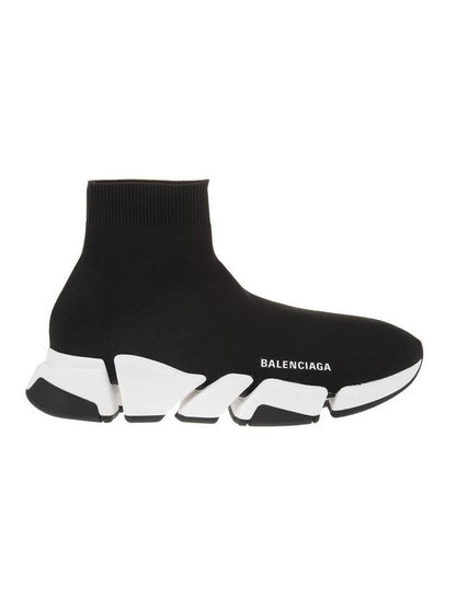 Luxury Balenciaga Trending 2025 Speed 2.0 High Top Sneakers Black