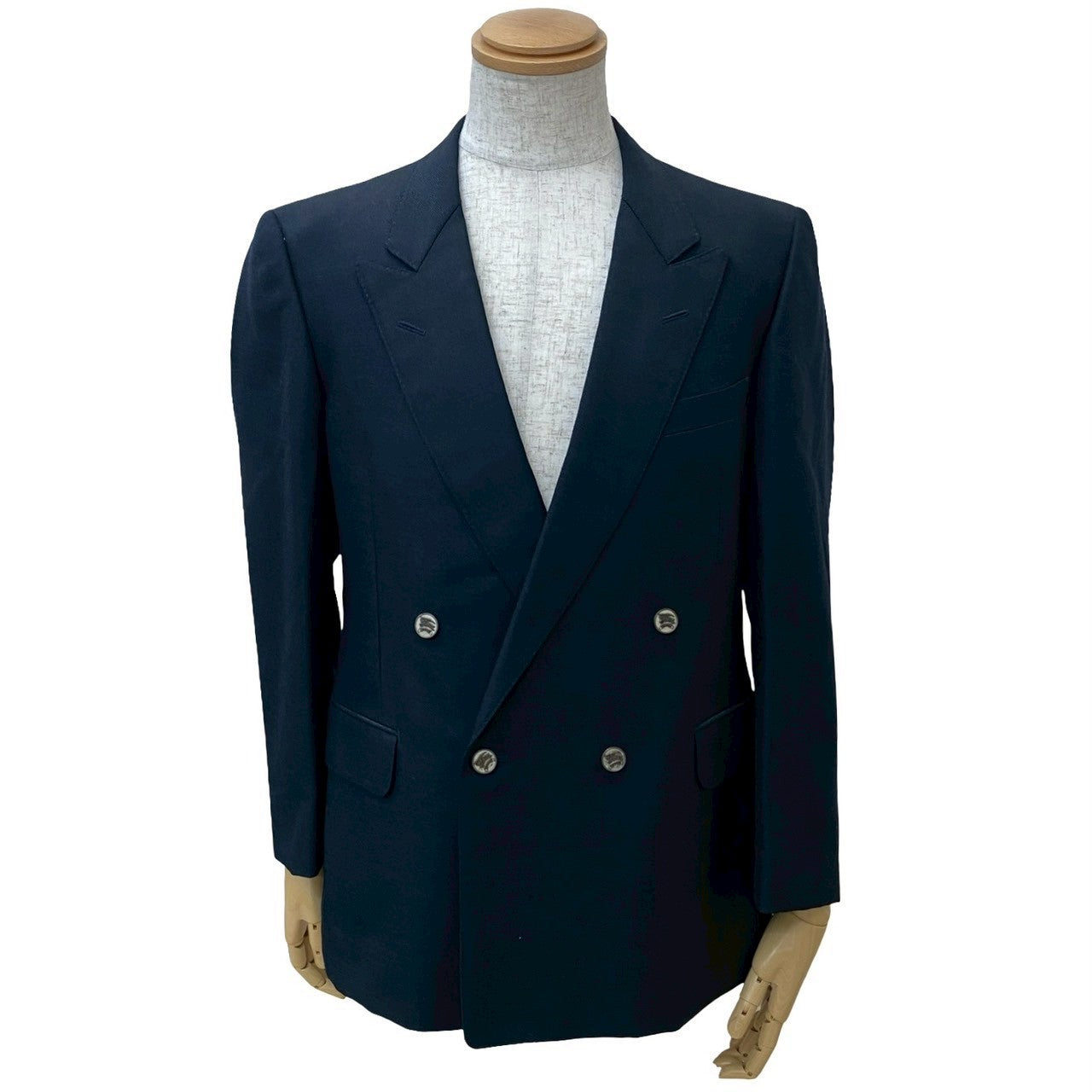 BURBERRY tailored jacket wool Navy No size specified