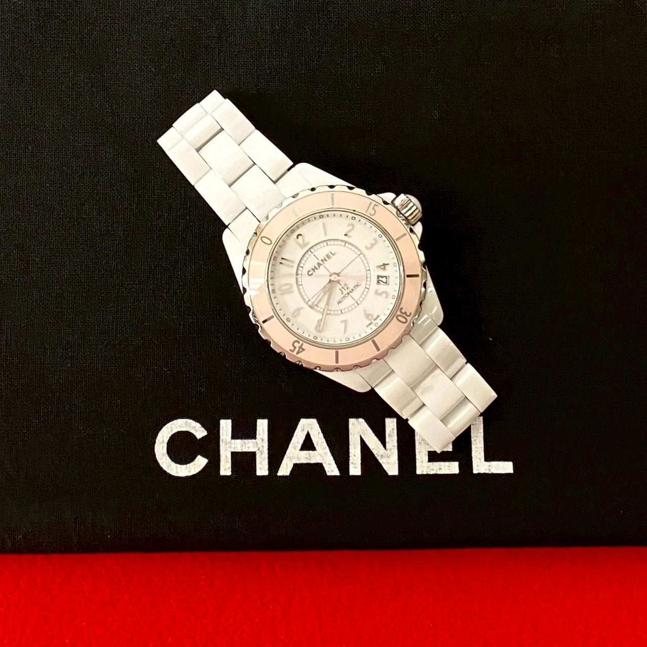 CHANEL Watches ceramic white J12 H5199 Limited production