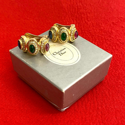 Dior Earring Gold Plated gold