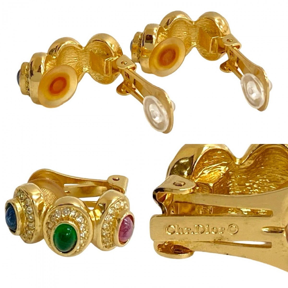 Dior Earring Gold Plated gold