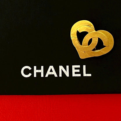 CHANEL Brooch Gold Plated gold