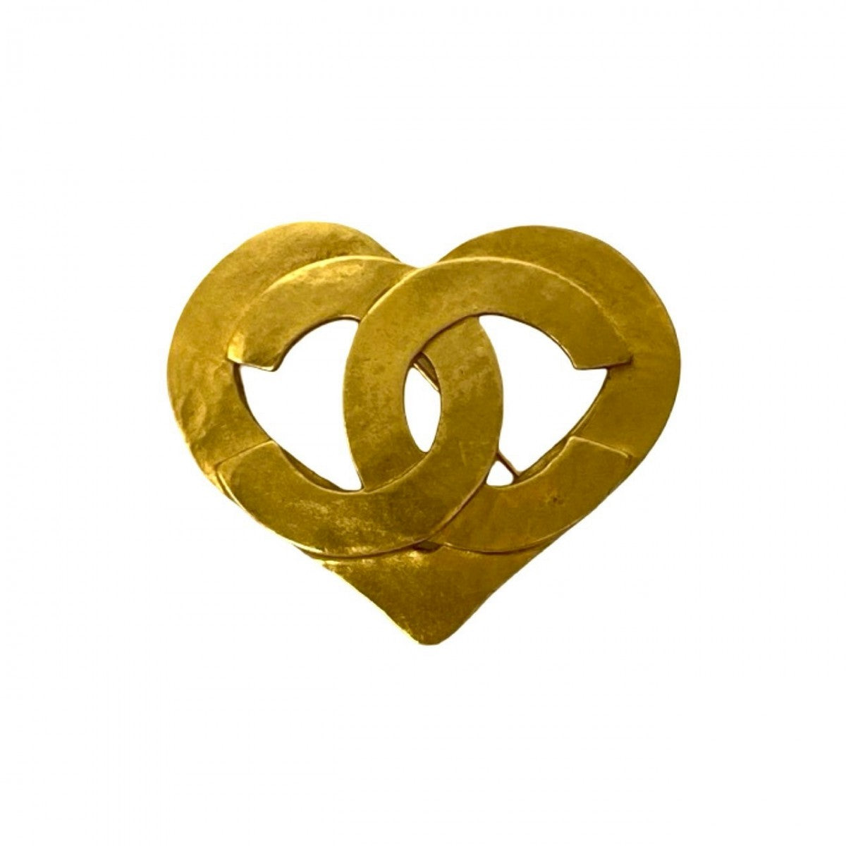 CHANEL Brooch Gold Plated gold