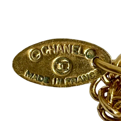 CHANEL Necklace Gold Plated gold