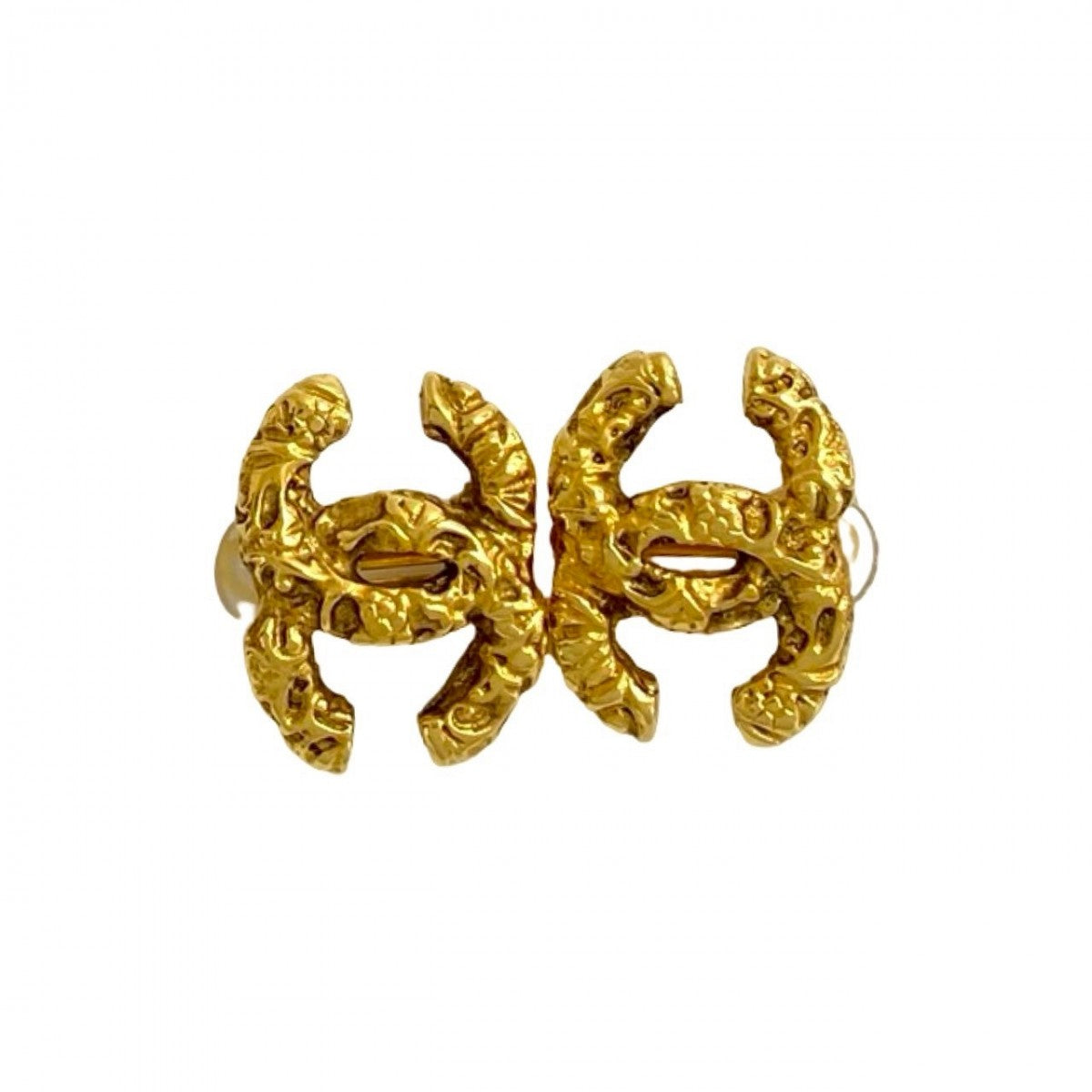 CHANEL Earring Gold Plated gold