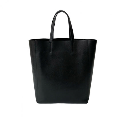 CELINE Shoulder Bag leather black Bar Tikal Kaba Small