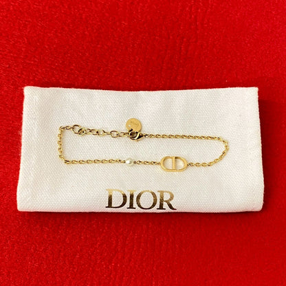 Dior bracelet Fake pearl gold