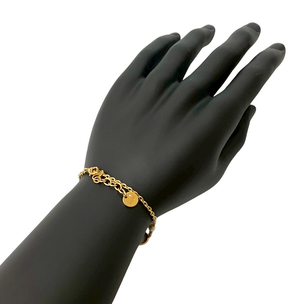 Dior bracelet Fake pearl gold