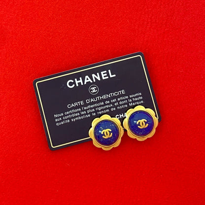 CHANEL Earring Gold Plated gold