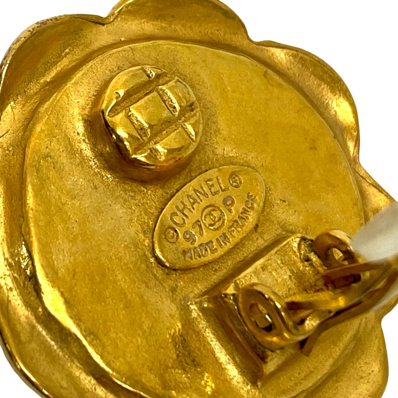 CHANEL Earring Gold Plated gold