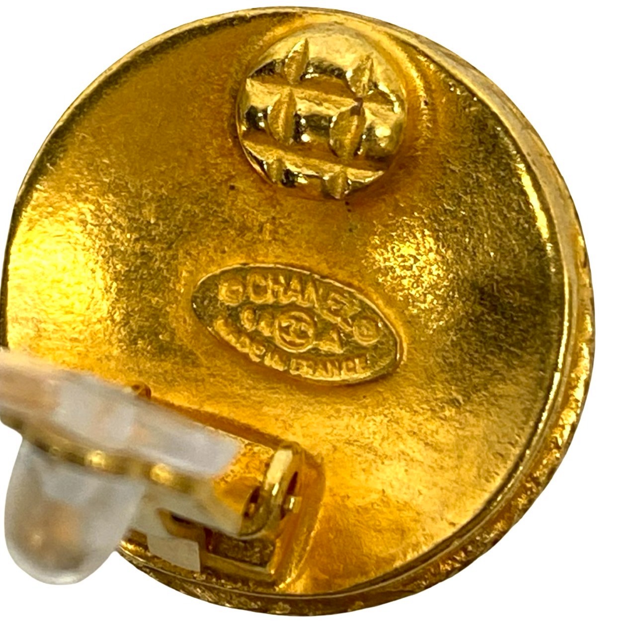 CHANEL Earring Gold Plated gold