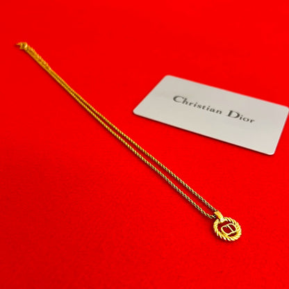 Dior Necklace Gold Plated gold