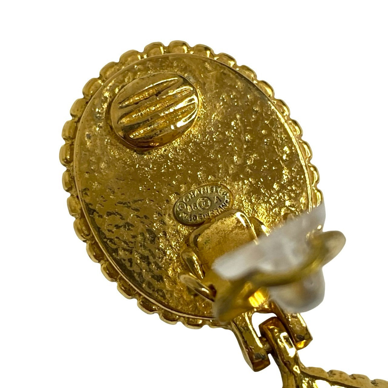 CHANEL Earring Gold Plated gold Gripoa