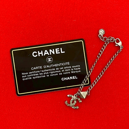 CHANEL bracelet metal Silver