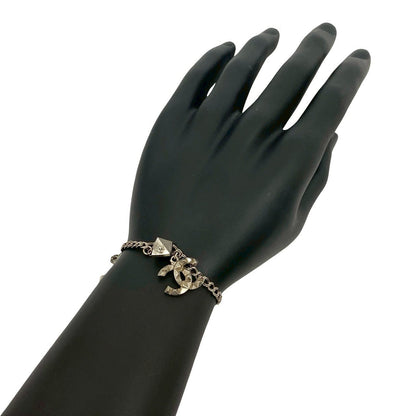 CHANEL bracelet metal Silver