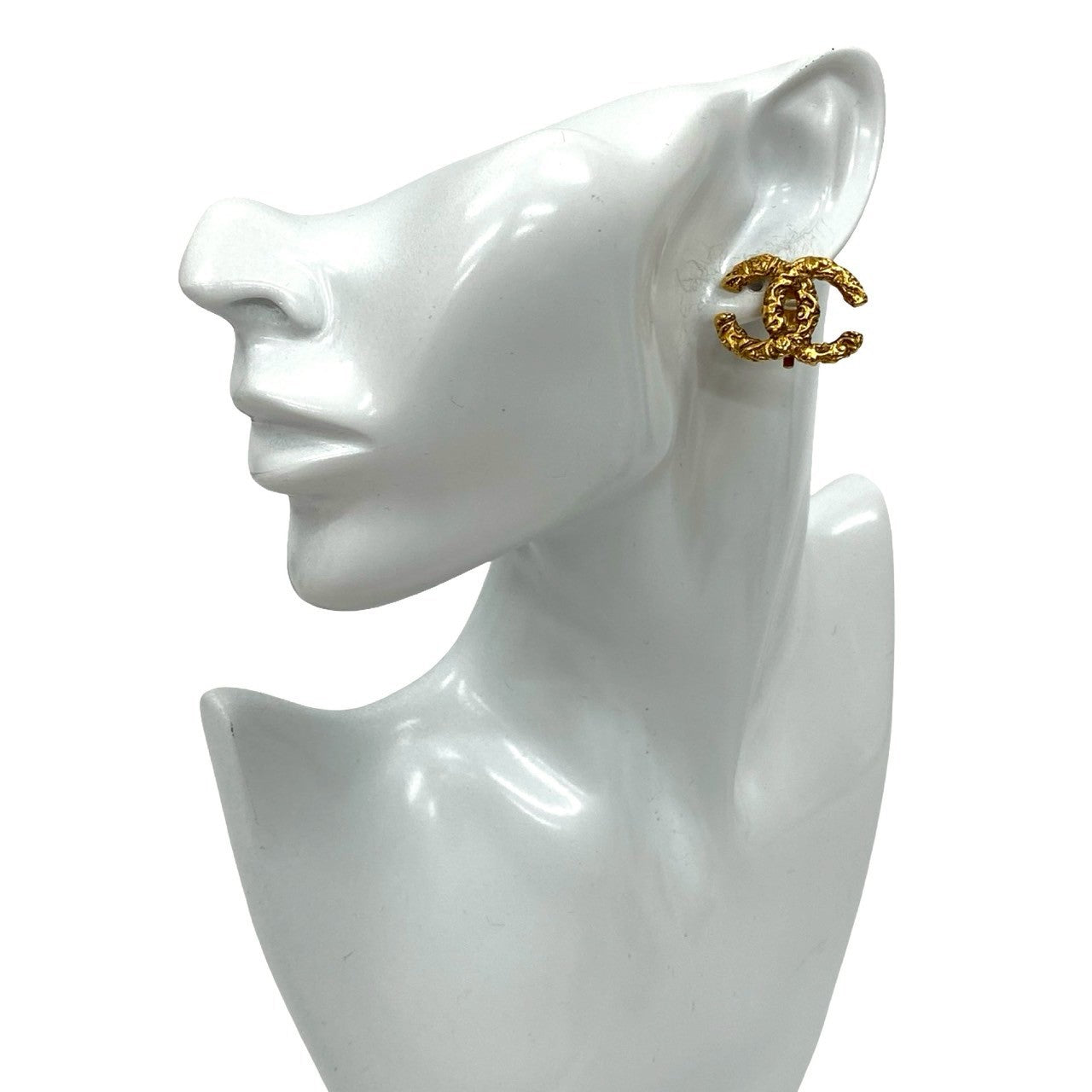 CHANEL Earring Gold Plated gold
