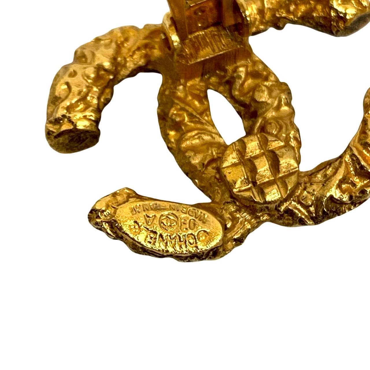CHANEL Earring Gold Plated gold