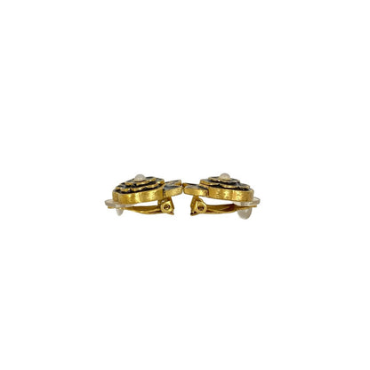 CHANEL Earring Gold Plated gold