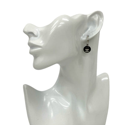 CHANEL Pierce alloy Silver