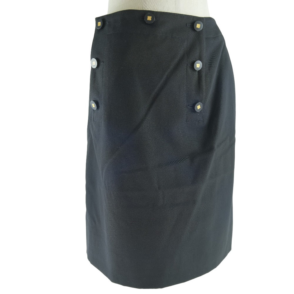 CHANEL skirt P08800V05079 wool black Women 38