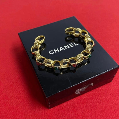 CHANEL Bangle Gold Plated gold Gripoa Women(Unisex)