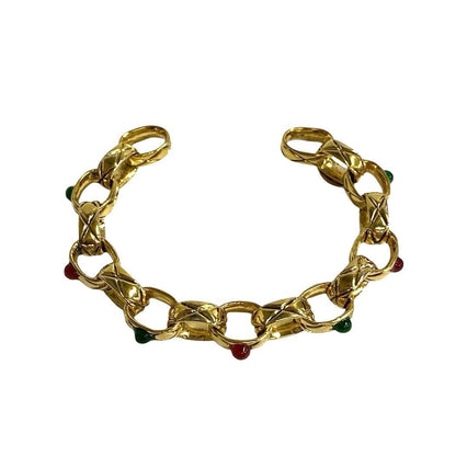 CHANEL Bangle Gold Plated gold Gripoa Women(Unisex)
