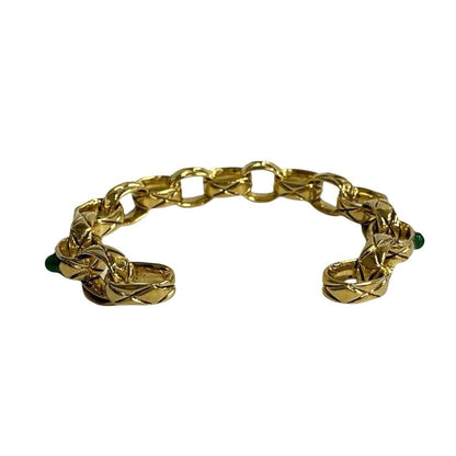 CHANEL Bangle Gold Plated gold Gripoa Women(Unisex)