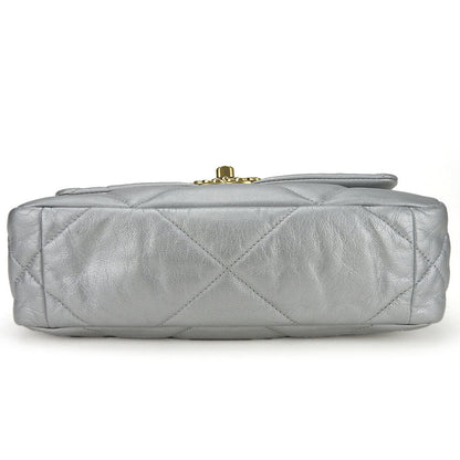 CHANEL Shoulder Bag AS1160 leather gray COCO Mark chanel 19