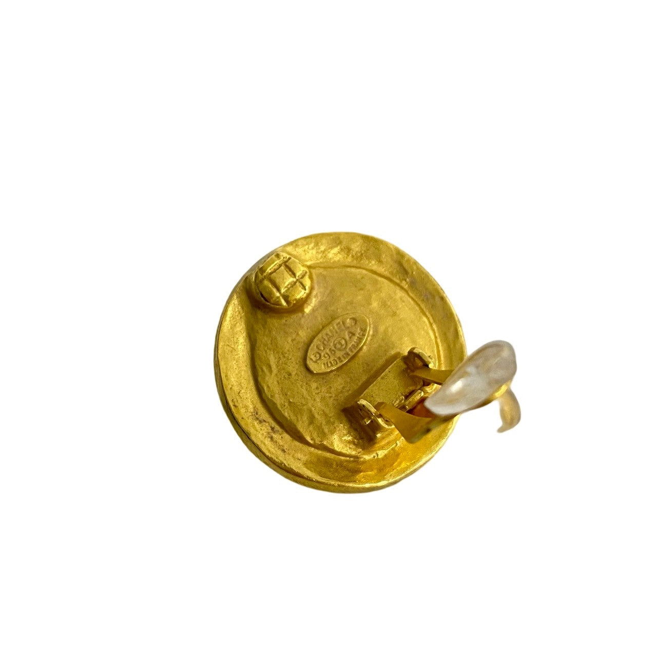 CHANEL Earring Gold Plated gold