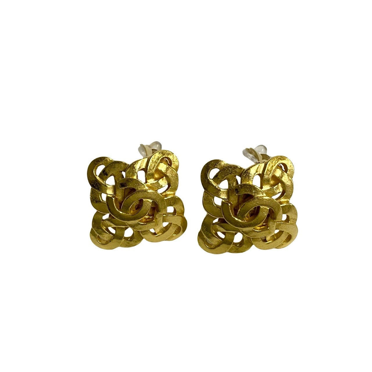 CHANEL Earring Gold Plated gold