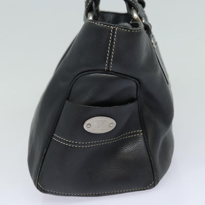 Luxury CELINE Hand Bag Leather Black  80876