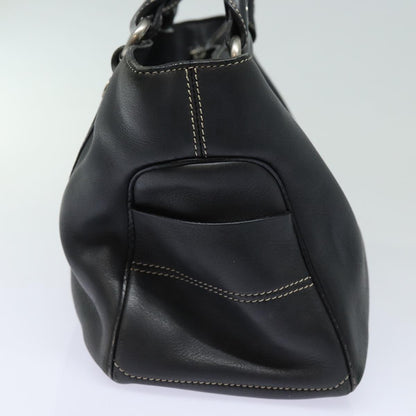 Luxury CELINE Hand Bag Leather Black  80876