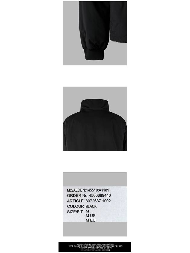 Luxury Burberry EKD Applique Jacket Black