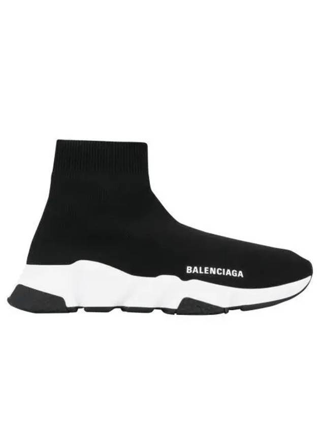 Luxury Balenciaga Trending 2025 Speed Trainer High Top Sneakers Black