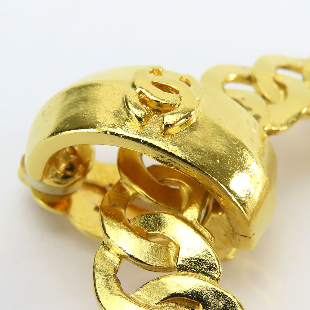 CHANEL Earring metal gold COCO Mark Women