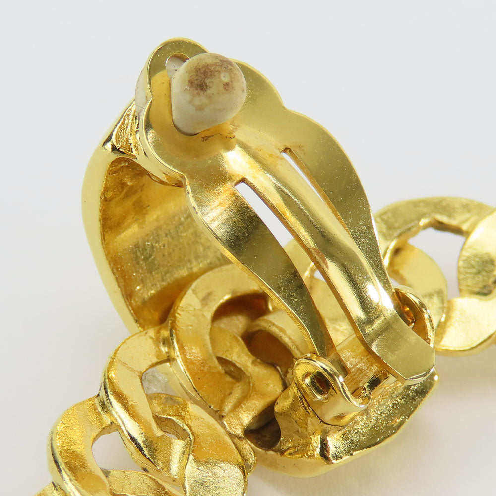 CHANEL Earring metal gold COCO Mark Women