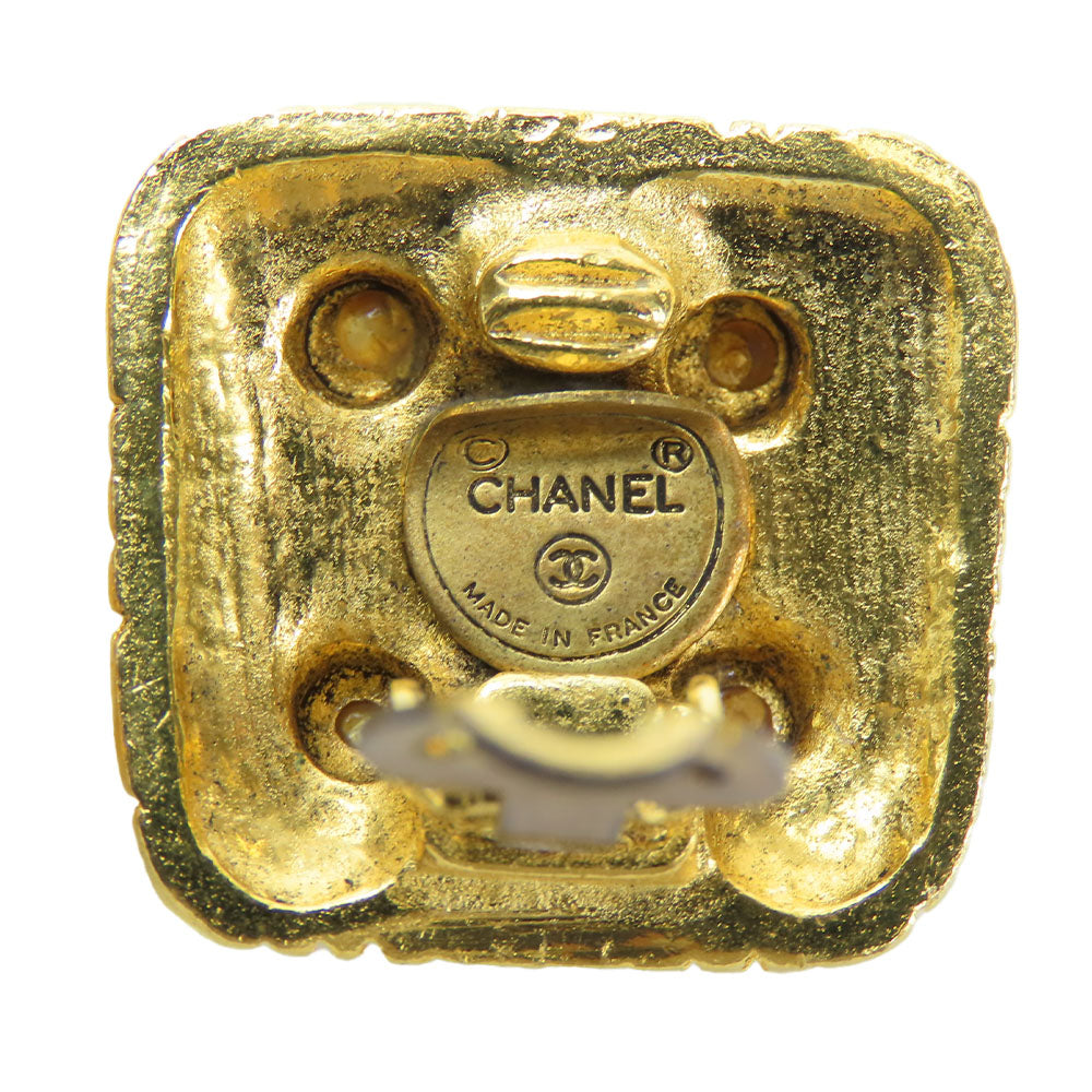 CHANEL Earring metal gold Women