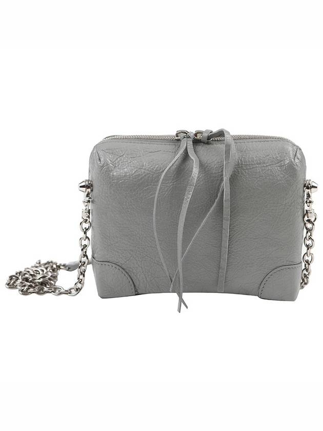 Luxury Balenciaga Trending 2025 Classic Reporter Chain Cross Bag Grey