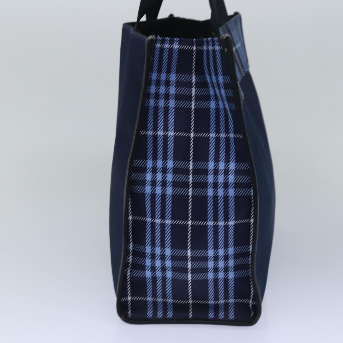 Luxury Burberry Tote Bag Nylon Navy Auth 81665