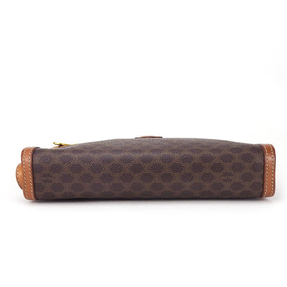 CELINE business bag PVC, Leather Brown Women