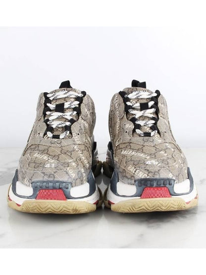 Gucci Luxury Balenciaga Trending 2025 Hacker Triple S Ebony 41 260