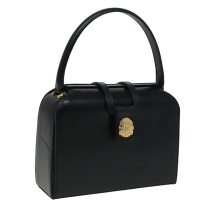 Luxury CELINE Hand Bag Leather Black  81877