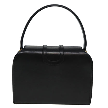 Luxury CELINE Hand Bag Leather Black  81877