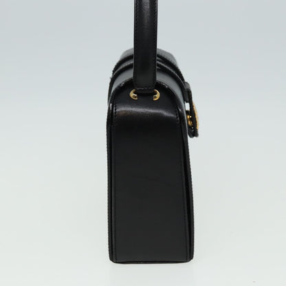 Luxury CELINE Hand Bag Leather Black  81877