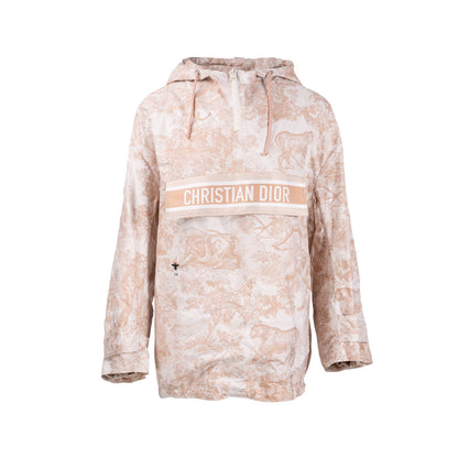 Dior Size Toile De Jouy Anoroak Jacket Beige