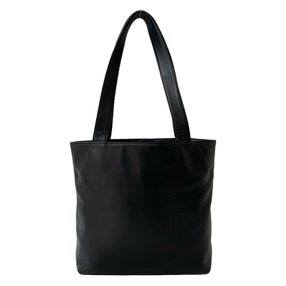 CHANEL Tote Bag lambskin black