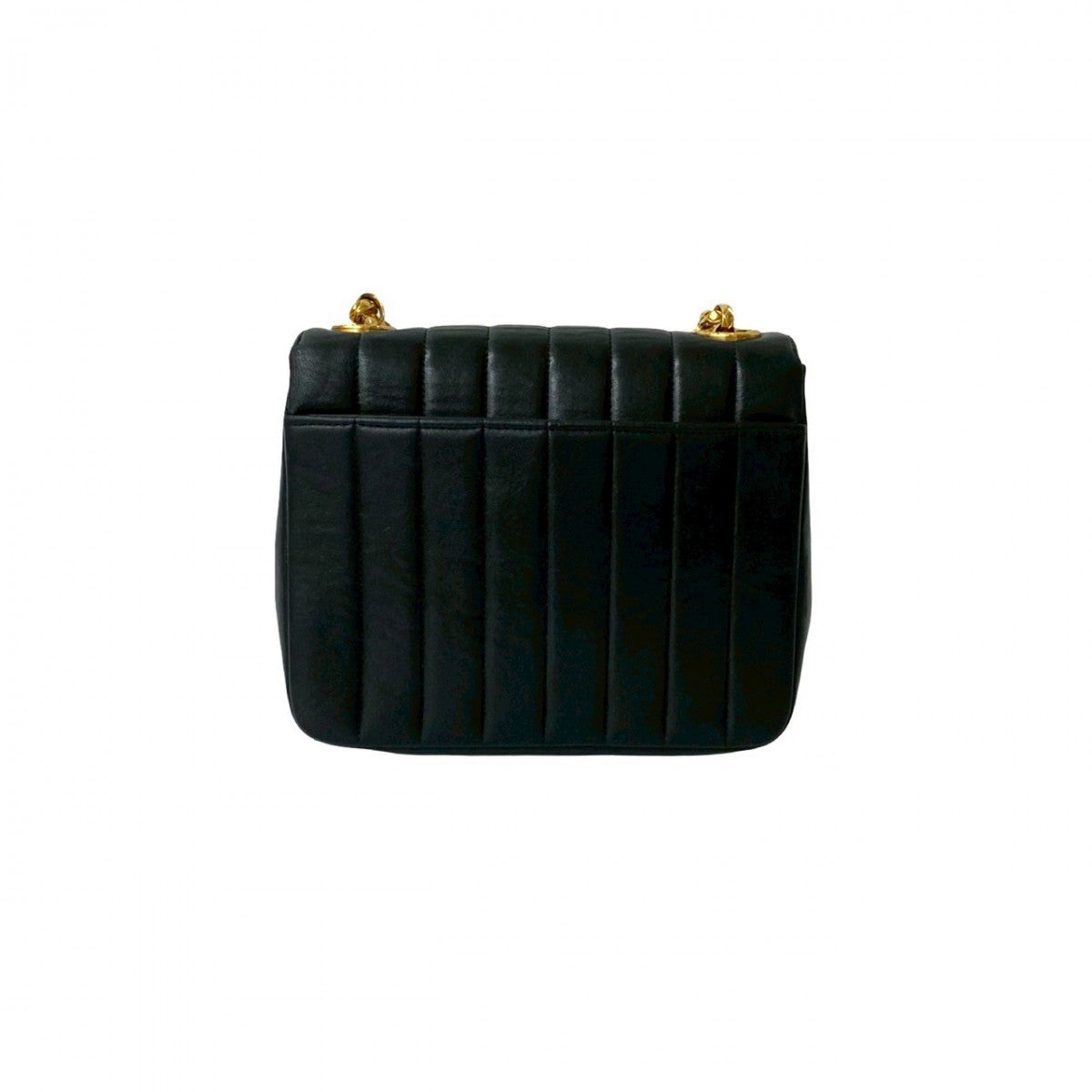 CHANEL Shoulder Bag lambskin black